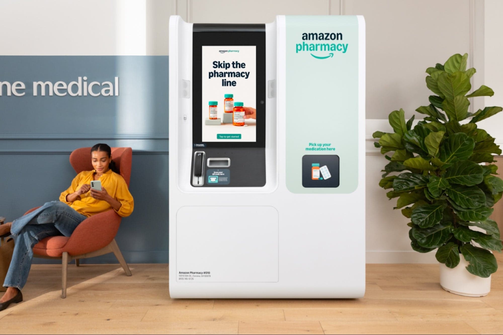 Amazon Introduces Vending Machines That Dispense Medications Instead of Candy: 'Removing a Critical Barrier'