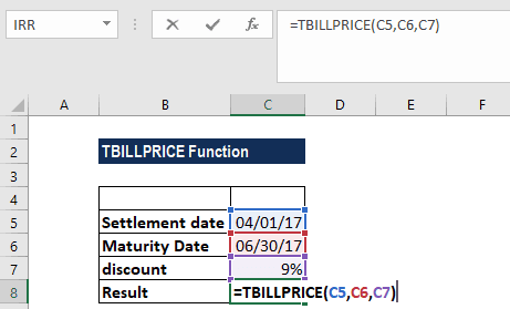 Bạn Đang Dùng Hàm TBILLPRICE Sai Cách – Đây Là Cách Đúng